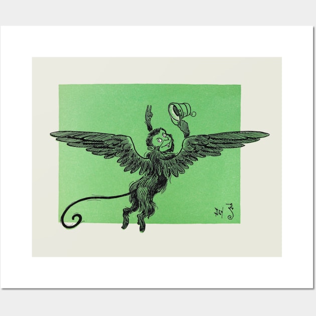 Flying Monkey Wall Art by UndiscoveredWonders